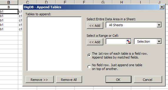 Combine (Append) Tables, Sheets, Files to Merge a Master List