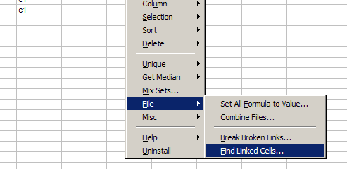 how to link cells in excel on different files